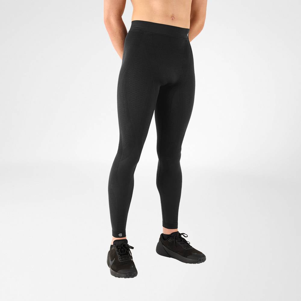 Bauerfeind Sports Compression Tights for men in anthracite