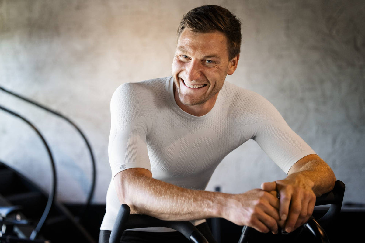 Sports Compression Shirt Short Sleeve - Men